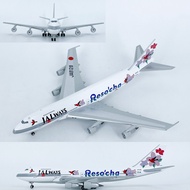 Fast Shipping - 1: 400 JAL Japan Airlines Boeing B747-100 Passenger Aircraft Aircraft Model Alloy Or