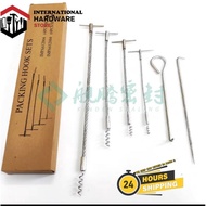 IMPA 612004 Gland Packing Extractor Tool 6 PCS Set Puller Removal Hook Kit
