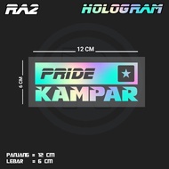 PRIDE KAMPAR CUTTING STICKER | RA2 RU