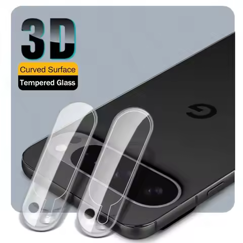 Pixel9ProXL Case 2Pcs 3D Curved Camera Protector For Google Pixel 9 10 Pro XL 9a 5G HD Glass Lens Co