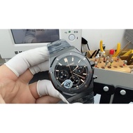 AP Royal Oak 26240st Black Ceramic Version, Original One-to-One Mold 4401 All-In-One Machine Full-Fu