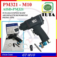 GT-M5, GT-M8, GT-M10 | PM3170-M5, PM3180-M8, PM321-M10 TUTA PNEUMATIC AIR IMPACT SCREWDRIVER GUN TYP
