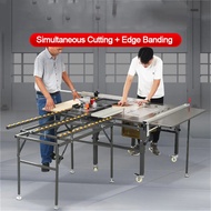 Multifunctional Woodworking Set Precision Push Table Saw Foldable Saw Table Electric Cutting Saw Edge Banding Machine工作台