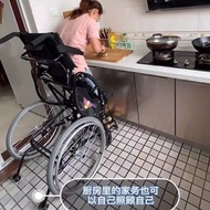 手動站立輪椅 助行站運動輪椅 可站立可折疊康復鍛煉器