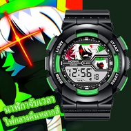Roblox1x4 children's electronic watch, digital anime style, waterproof, with LED screen, cartoon des