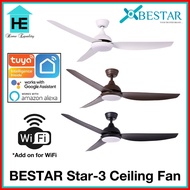 [*WITH INSTALLATION*] BESTAR STAR 3 (36"/46"/56") Ceiling Fans (*With WiFi)