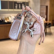 Suitable For 2025 Audi A5L Key Cover 26 Types a6l/Q6/Q8/Q7/A7/A3/a4l/Q4 Buckle TT Female