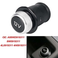 Car Power Cigarette Lighter Cover Plated for Audi A3 S3 A4 A6 S6 A7 A8 Q3 Q7 S8 R8 RS7 A88WD919311 8