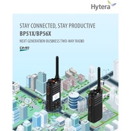 Hytera Walkie Talkie BP518 DMR Portable Radio