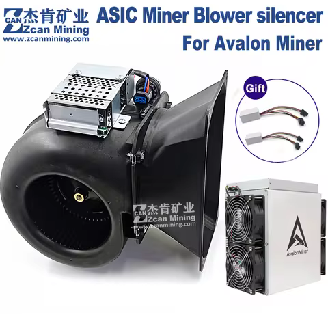 Avalon Miner Silence Blower Gen2 For A15XP A15PRO A1566 A1446 A1466 A1246 A1266 A1346 A1366 With Fan