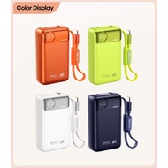 REMAX T132 PD65W 11850mAh FAST CHARGING POWERBANK WITH LANDYARD TYPE-C CABLE POWER BANK - 3C CERTIFI