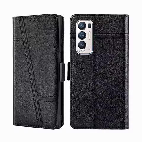 Luxury Protective PU Leather Case For OPPO Reno A ACE 2 Find X2 X3 X5 X6 X7 R11S R15 R15X R17 RX17 U