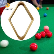 Dynwave Lightweight Wooden 9 Ball Rack Stable Billiard Ball Holder Table Accessory for Pool Hall Equ