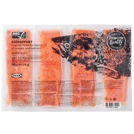 SJÖRAPPORT Salmon Fillet Flat Bread Wrap Kebab Burrito