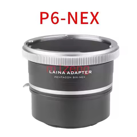 Adapter Ring for Pentacon 6 Kiev 60 P60 Lens to Sony E Mount, Fit NEX3C/5/5N/7, A6000 A6300 A6500 A9