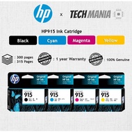 [READY STOCK] HP 915/915XL BLACK/CYAN/MAGENTA/YELLOW Original Ink Cartridge