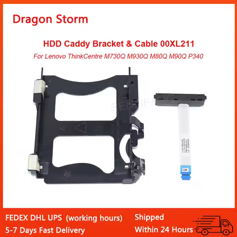 New 0XL211 00XL211 SATA HDD Caddy Bracket Cable For Lenovo ThinkCentre M730Q M930Q M80Q M90Q P340 P3