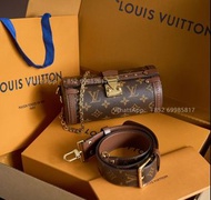 👏LV Papillon Trunk 手袋 M57835 全實拍📸📸100% new🎁 Louis Vuitton 巴比龍 老花鏈條S-lock鎖扣 腋下單肩斜挎包 手提袋 單肩包 Shoulder 