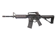武SHOW BOLT M4A1 EBB AEG 電動槍 黑 獨家重槌系統 唯一仿真後座力 BOLT B4A1