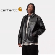 Carhartt WIP Detroit Jacket J97經典美式潮流復古休閒底特律PU皮衣夾克外套