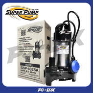 SUPER PUMP ปั๊มจุ่มน้ำสะอาดพร้อมลูกลอย รุ่น SSP-255SA กำลัง 250 วัตต์