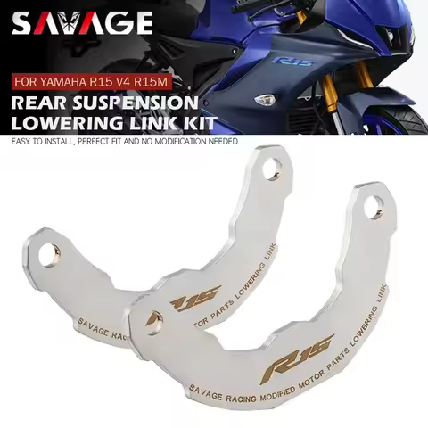 Lowering Links Kit For YAMAHA YZF R15 V4 R15M 2022-2025 YZFR15 YZFR15M Motorcycle Rear Suspension Li