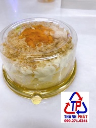 [HCM]50 cái Hộp nhựa đựng bánh bao đào tiên bánh túi tiền- hộp đựng bánh bông Lan - Hộp A1680