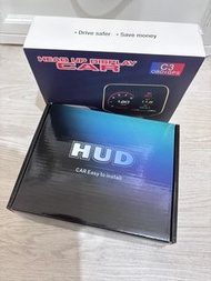 全新轉賣抬頭顯示器FLYone C3 標準版 OBD2/GPS 雙系統多功能汽車抬頭顯示器