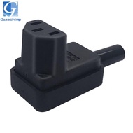 [Gazechimp] C13 Power Plug Right Angle IEC 320 C13 Female Power Cable Adapter Connector