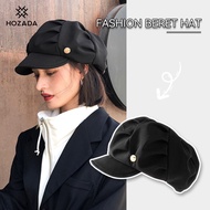 HOZADA Women Beret Hat Artistic Beret Cap Vintage Beret Retro Painter Hat Fashion Japanese Style Fla