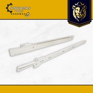 HUBEN 40 cm Wheel Drawer Rail - per Set