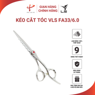 Kéo cắt tóc VLS lưỡi thẳng quai offset vênh đỡ ngón cố định FA33/6.0- HÀNG CHÍNH HÃNG