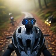 Motorcycle Helmet Intercom C25, Bluetooth 5.4 500m, Music Sharing for Two Riders