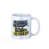 Ceramic Mug 5sos sounds live feels live tour png