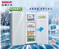【高雄電舖】新品上市 三洋 165公升直立式變頻無霜冷凍櫃 SCR-V168F 全省可配送