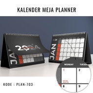 Desk Calendar Planner 2024 Aesthetic Desk Calendar - Sturdy Hardcover Sitting Calendar