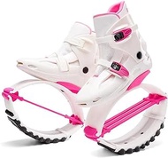 Jumps Shoes Pink White Kangaroo Jumping Shoes Bounce Jump Shoes Jump, 35-37 EU/US Women's sizes 6-9/ Men's sizes 6.5-7.5 /Youth's sizes 4.5-8 (Size : L/38-40)