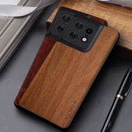 Motorola Moto G15 Power G05 E15 G Power 2025 Wooden Pattern Case Vintage Style PU Leather Protective