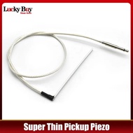 Transduser Gitar Klasik Akustik Ultra Nipis 0.9MM Piezo di Bawah Pelana Kabel Penala Pickup untuk Ba