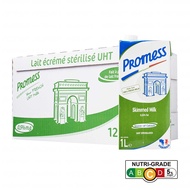 Promess Fresh UHT French Milk - Skimmed - Case