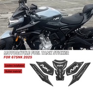 Motorcycle side fuel tank pad FOR CFMOTO 675NK NK675 675 NK CF675 2025 Tank Pads Protector Stickers 