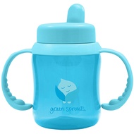 American green sprouts Small Sprout Leak-Proof Flip Drinking Water Bottle 180ml _ Aqua Blue Gs144360