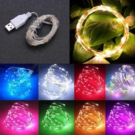 2M/5M/10M USB String Light Festival Wedding Fairy Light Decor Led Lighting Decor New Year Christmas 