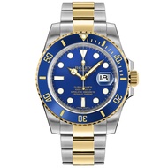 Rolex Box Certificate Rolex Submariner Blue Water Ghost K Gold Automatic Mechanical Watch Male116613