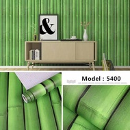 Wallpaper Stiker Dinding Motif Bambu 3d Elegant Ukuran 45 Cm x 5 Meter Promo Bayar Di Tempat