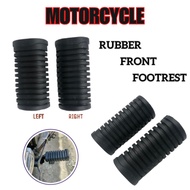 KAWASAKI Bajaj ct 125 Motorcycle FRONT Footrest RUBBER color BLACK motorcycle accessories 1pair