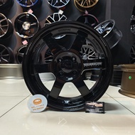 [4PCS] New Sport Rim 16inch TE37 16X7JJ ET38 4H100 GLASS BLACK