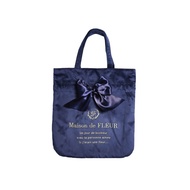 Maison de FLEUR - Velvet Ribbon Tote Bag กระเป๋าโบว์เดี่ยว ผ้ากำมะหยี่ สวยหรู ดีไซน์น่ารัก