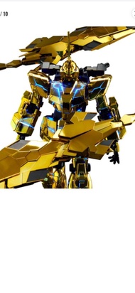 Pg 1/60 全新咖啡盒未開Unicorn Gundam 03 PHENEX NARRATIVE ver. (Gold Coating) 獨角獸高達模型3號機雙尾