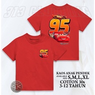 Lightning McQueen Cars Children's T-shirt / Cars McQueen 95 Children's Top